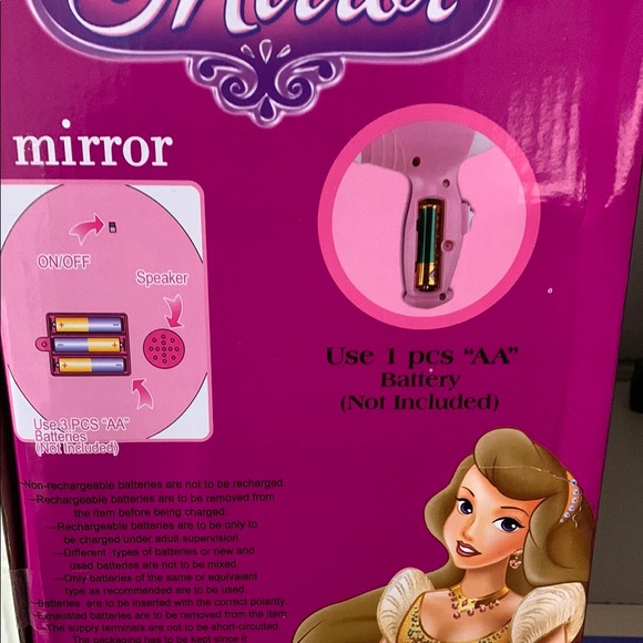 Vanity Set for Kids - Pink - Picture 3 of 3